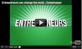 Grasshopper: Entrepreneurs can change the world video