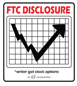 FTP Disclosures: writer got stock options